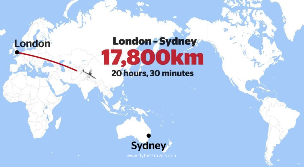 London to Sydney Flight Time